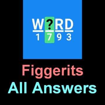 Figgerits: Candies, sweets Answer .